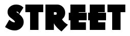 Font 2-Bruiser-DNA: STREET