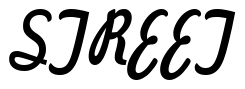 Font Jott-43-Condensed-Italic 2 preview