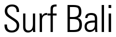 Font Zurich-LtCn-BT-Light: Surf Bali