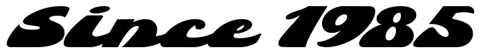 Font 1-Brougham-DNA: Since 1985