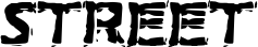 Extraction BRK font on a custom t-shirt