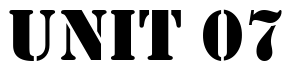 Font Stencil-Regular-DB preview