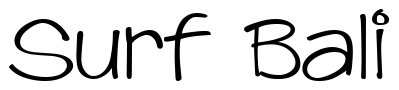 Font 0-Swing-DNA: Surf Bali