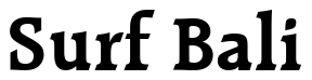 Font 2: Surf Bali