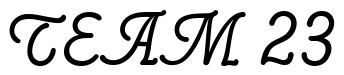 Font Poppl-College-R-2-Regular: TEAM 23