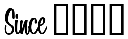 Font 1-BeanSprout-DNA: Since 1985