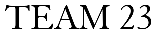 Font 00270: TEAM 23