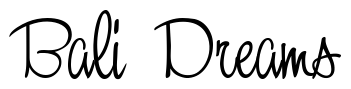 Font 1-Squirt-DNA: Bali Dreams