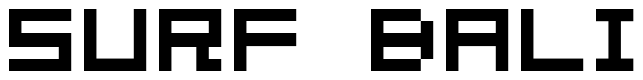 Font 04b_08: Surf Bali