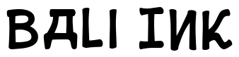 Font 10-Cent-Soviet: Bali Ink