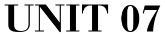 Font 12-Walbaum-Bold-07263: UNIT 07