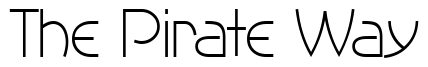Font 2-Stringline-DNA: The Pirate Way