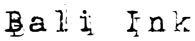 Font 1942-report: Bali Ink