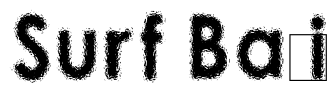 Font 01-01-00: Surf Bali