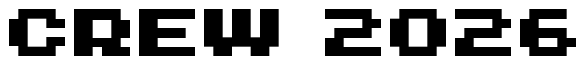 Font 04b11: CREW 2026
