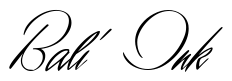 Font 1-El-Sid-DNA: Bali Ink