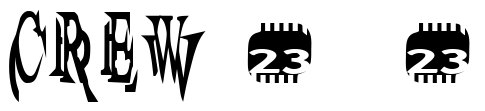 Font Zone23_zazen-xtreme: CREW 2026