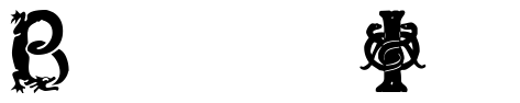 Font Zoomorphica: Bali Ink