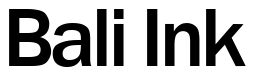 Font BenjaminGothicMedium: Bali Ink