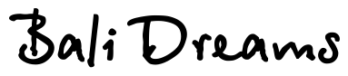 Font BetinaScriptCTT-Bold: Bali Dreams