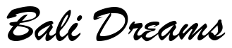 Font Brush-Script-e-Italic: Bali Dreams