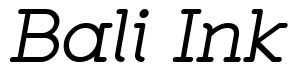 Font Zolano-Serif-BTN-Oblique preview