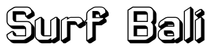 Font ZyphyteOffset: Surf Bali