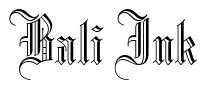 Font Blackletter686-BT: Bali Ink