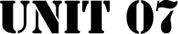 Stencil ICG font on a custom t-shirt