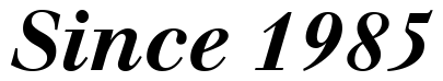 Font 12-Walbaum-Bold-Italic-14263: Since 1985