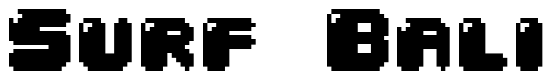 Font 04b-30: Surf Bali