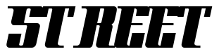 Font 2-Cadet-DNA: STREET