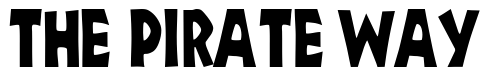 Font ZorbaCondensed: The Pirate Way