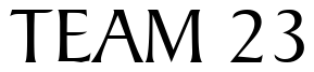 Font 00260: TEAM 23