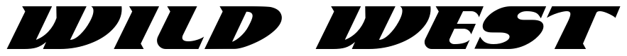 Font 2-RaceWay-DNA: WILD WEST