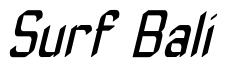 Font ZyphyteCondenseOblique preview