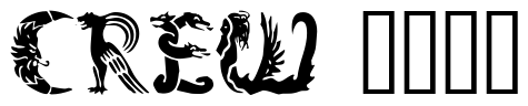 Font Zoomorphica: CREW 2026