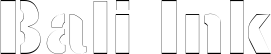 StencilSetExtendedOutline font on a custom t-shirt