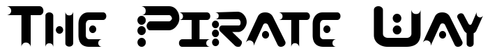 Font 13_Roshi: The Pirate Way