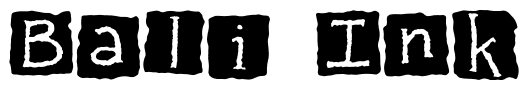 Font 2Peas-Distressed: Bali Ink