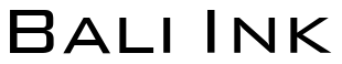 Font BankGothicCLtBT-Light: Bali Ink