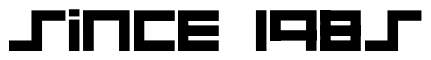 Font 001-System-Analysis-Bold: Since 1985