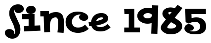 Font RetrofitBold: Since 1985