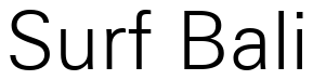 Font Zurich-Light-BT: Surf Bali