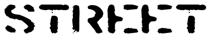 Font SprayStencilExtended preview