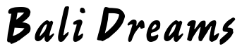 Font Ashley-Script-MT: Bali Dreams