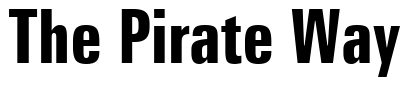 Font Zurich-BdXCn-BT-Bold: The Pirate Way