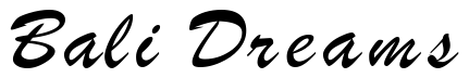 Font BrushScriptSW-Light: Bali Dreams