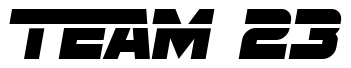 Font SF-Sports-Night-Alternate: TEAM 23