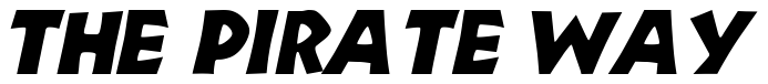 Font Zorba-Italic: The Pirate Way